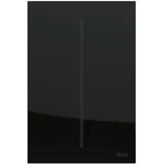 TECEfilo Панель  смыва  электронная для писсуара 100х150х7 мм, питание от батареи .стекло черное