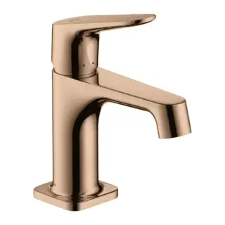 Axor Citterio M Смеситель для раковины 70, на 1 отв., с донным клапаном, цвет: полированное красное золото