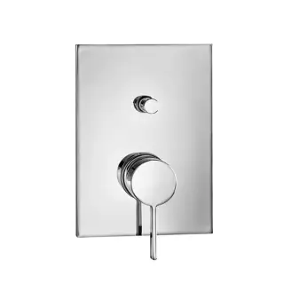 Almar Thin Core Смеситель для душа, встраиваемый, внешняя часть, на 2 выхода, цвет: хром