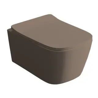 Artceram A16 Унитаз подвесной 36x52см, безободковый, saniglaze, the.reel, цвет: matera