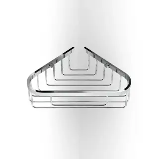 Decor Walther DW 228 Полочка для душа, угловая, подвесная, цвет: хром