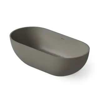 Dea Design Shadow Ванна 165x82x52см., отдельностоящая, цвет: grey