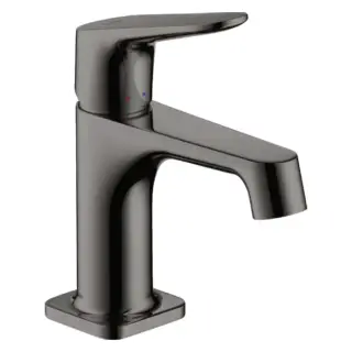 Axor Citterio M Смеситель для раковины 70, на 1 отв., с донным клапаном, цвет: полированный черный хром