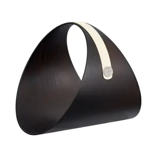 ADJ Дровница Ben, D36 см., цвет: панна котта/белый