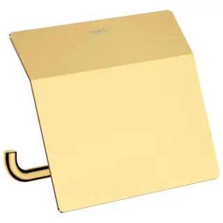 Hansgrohe AddStoris Держатель т/б с крышкой, цвет: полированное золото