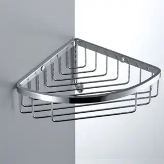 Colombo Angolari Угловая полочка, цвет: хром