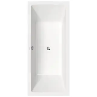 Duravit D.1 Ванна 180х80см., прямоугольная, встроенная, с двумя наклонами спинки, акрил, цвет: белый
