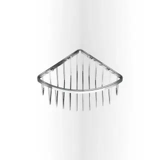 Decor Walther DW 229 Полочка для душа, угловая, подвесная, цвет: хром