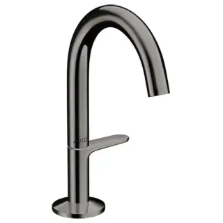 Axor One Смеситель для раковины Sel 140, на 1 отв., с донным клапаном Push-Open, цвет: полированный черный хром