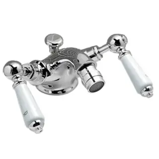 Devon&Devon Dandy Смеситель для биде, цвет: хром/белый