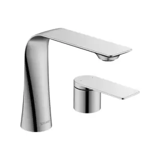 Duravit D.1 Смеситель для раковины на 2 отв., цвет: хром