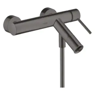 Axor Starck Смеситель для ванны , настенный, цвет: шлифованный черный хром