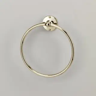 Devon&Devon Cavendish Полотенцедержатель кольцо 21см., подвесной, цвет: золото