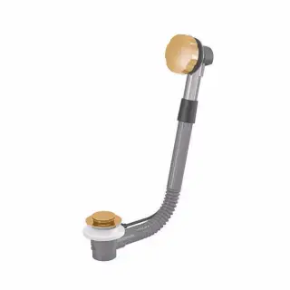 Nicolazzi Complementi Слив-перелив (автоматический) для ванны, цвет: золото