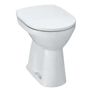 Laufen Pro Унитаз напольный 47x36x45см, с полочкой, выпуск вертикальный, увеличенная высота 45см., цвет: белый