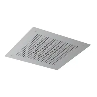 Almar Velvet Rain Верхний душ, встраиваемый, 38х38см., 2 режима, цвет: нержавеющая сталь брашированная