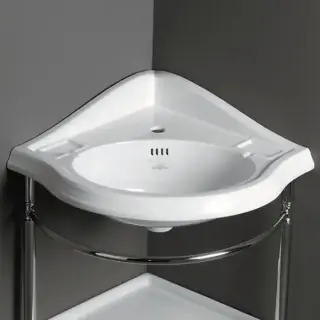 SIMAS Arcade Раковина 57.5х57.5 см, 1 отв., цвет: белый