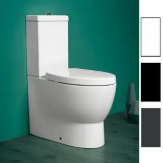 Simas Lft Spazio унитаз моноблок 63х35см, слив универсальный, с бачком с механизмом, цвет: белый