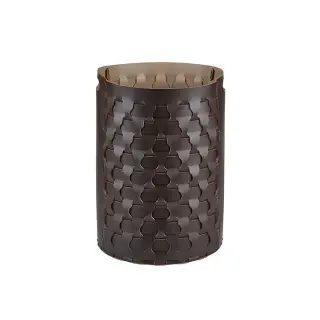 Colombo Adj Круглая корзина Dubai D40хH57см., напольная, цвет: шоколад/капучино