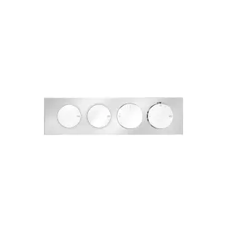 Gessi Origini Смеситель термостатический встраиваемый, до 2 функций одновременно, цвет: хром