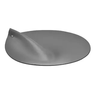 ADJ Крышка для корзины для белья, D40 см., цвет: серый/черный