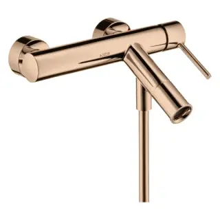 Axor Starck Смеситель для ванны , настенный, цвет: полированное красное золото