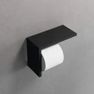 Novellini Kuadra Держатель т/б, цвет: черный матовый