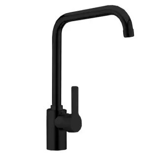 Fima Carlo Frattini Kitchen Смеситель для кухни, на 1 отв., цвет: черный матовый