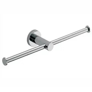 Colombo Plus Держатель для туалетной бумаги, двойной, цвет: хром