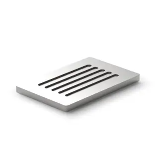 Decor Walther DW 900 Мыльница настольная, цвет: сталь матовая