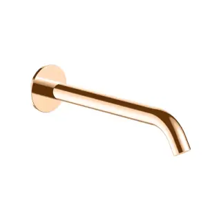 Fantini Nostromo Излив 20см., для раковины, настенный, цвет: Matt Copper PVD