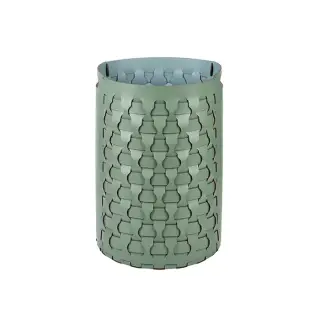 Colombo Adj Круглая корзина Dubai D40хH57см., напольная, цвет: эвкалипт/небесный