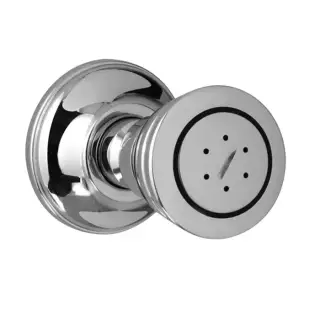 Carimali Sferico Форсунка гидромассажная, с COLONIAL розеткой &Oslash;60мм., цвет: хром