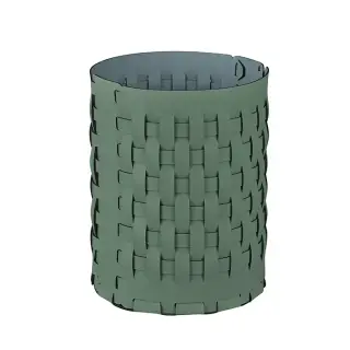 ADJ Корзина Bottega, D20xH25 см., цвет: эвкалипт/небесный