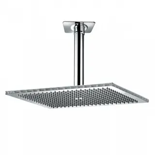 BOSSINI DREAM-RECTANGULAR Верхний душ 500 x 400 мм 1 режим - держателем вертикальным 300 x &Oslash; 36 мм, цвет: хром
