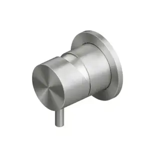 QuadroDesign Source Смеситель для душа, встраиваемый, на 1 потребитель, цвет: brushed stainless steel