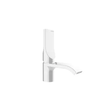 Bossini Apice Смеситель для раковины на 1 отверстие, однорычажный, с донным клапаном, цвет: белый матовый
