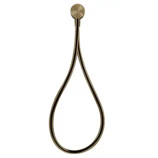 Gessi Hi-Fi Душевой магнитные комплект, состоящий из вывода воды, держателя, шланга 1,50 м и лейки, цвет: Warm bronze brushed PVD