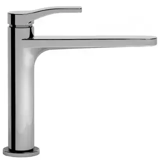 Fantini AL/23 Смеситель для раковины, 1 отв., удлиненный излив, излив: 170 мм, цвет: хром