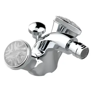 THG Hirondelles Смеситель для биде, 1 отв., цвет: хром