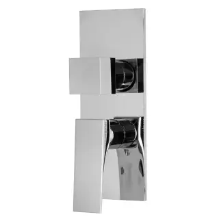 Fima Carlo Frattini Zeta Смеситель для душа, встраиваемый, с переключателем на 2/3 выхода, цвет: хром