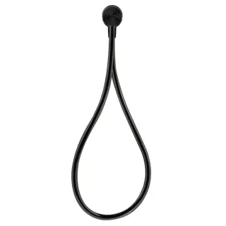 Gessi Hi-Fi Душевой магнитные комплект, состоящий из вывода воды, держателя, шланга 1,50 м и лейки, цвет: Black Metal PVD