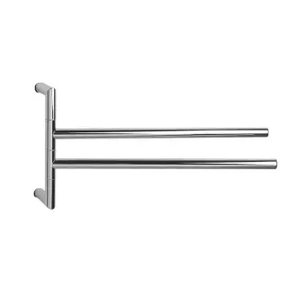 3SC Guy Полотенцедержатель двойной, поворотный, плечо 35см, цвет: хром