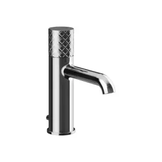 Gessi Habito Intreccio Смеситель для раковины, на 1 отв., с донным клапаном, цвет: хром
