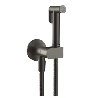 Gessi Origini Гигиенический душ, шланг 125см., цвет: Black Metal Brushed &nbsp; PVD