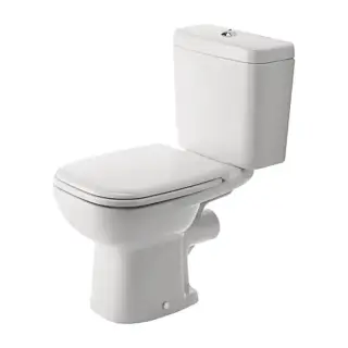 Duravit D-Code Унитаз моноблок 35х65см., слив в стену, цвет: белый