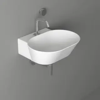 Simas Wave Раковина 48х43х16.5 см, 1 отв., цвет: белый