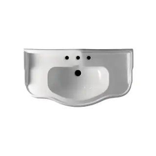 Kerasan Retro Раковина подвесная 100x54.5см, 3 отв., цвет: белый