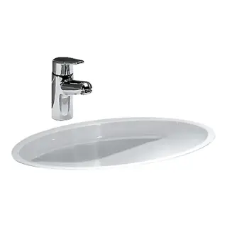 Laufen Savoy Раковина встраиваемая снизу, 50x35/20см, цвет: белый глянцевый