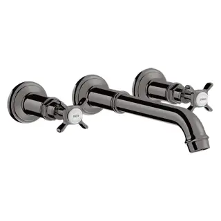 Axor Montreux Смеситель для раковины, встраиваемый, излив: 22.5см., цвет: полированный черный хром